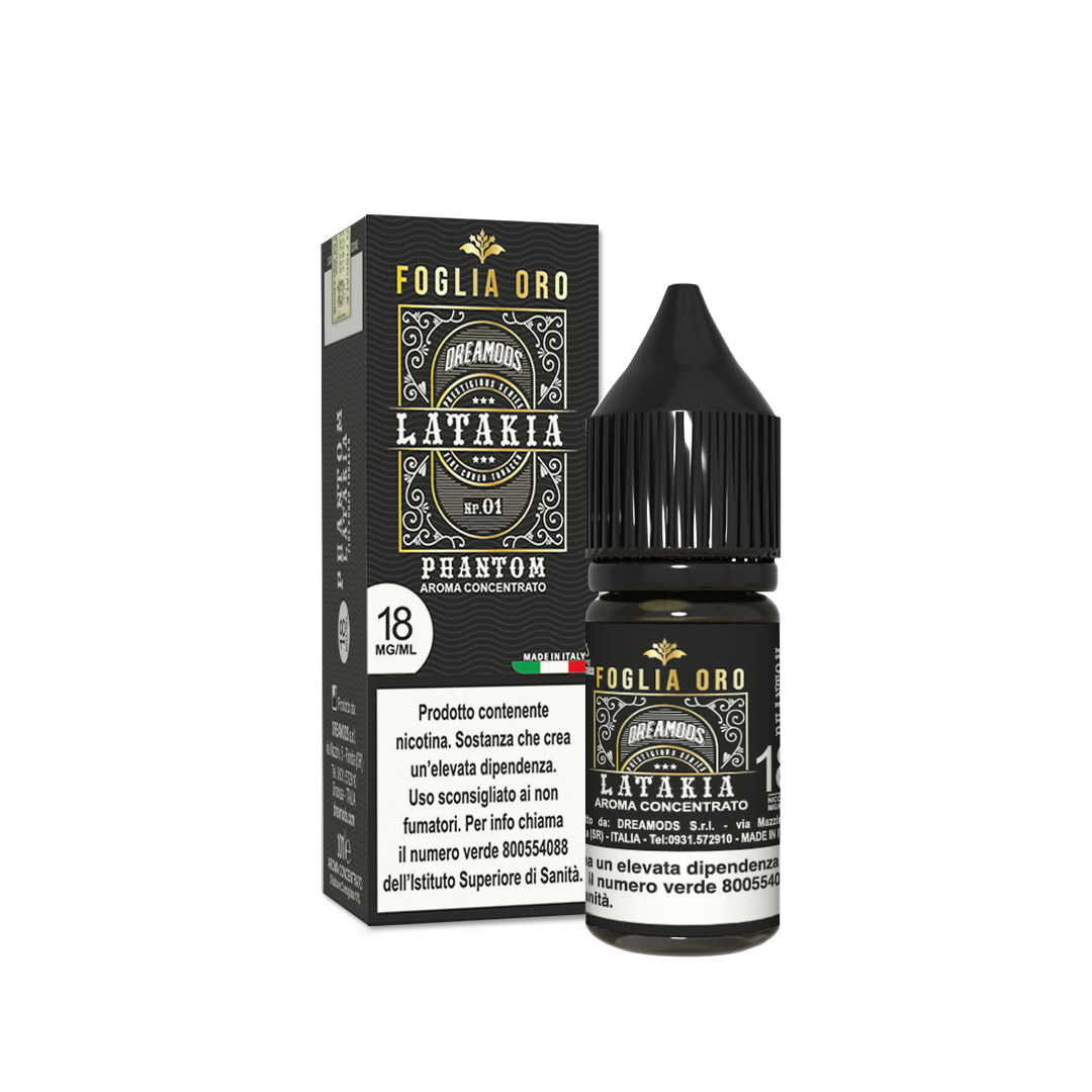Latakia Foglia Oro Dreamods Aroma Concentrato 10ml