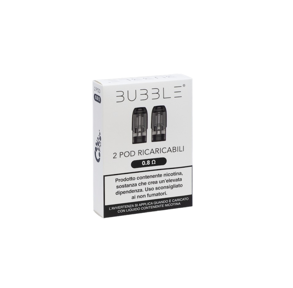 Pod Per Bubble 0,8 ohm 2 Pezzi Vaporart