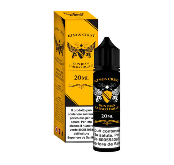 Don Juan Tabacco Dulce King Crest Shot Series 20+40
