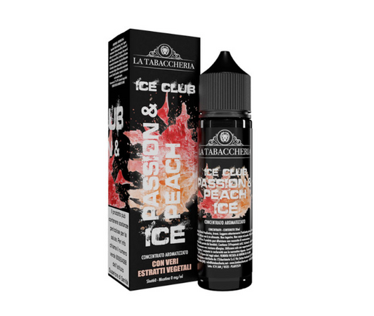Ice Club Passion & Peach La Tabaccheria Shot Series 20+40