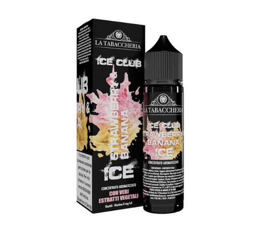 Ice Club Strawberry & Banana  La Tabaccheria Shot Series 20+40