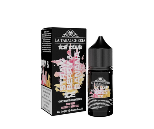 Ice Club Strawberry & Banana  La Tabaccheria Mini Shot 10+10