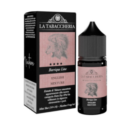 English Mixture Extra Dry 4Pod Single Line Mini Shot La Tabaccheria