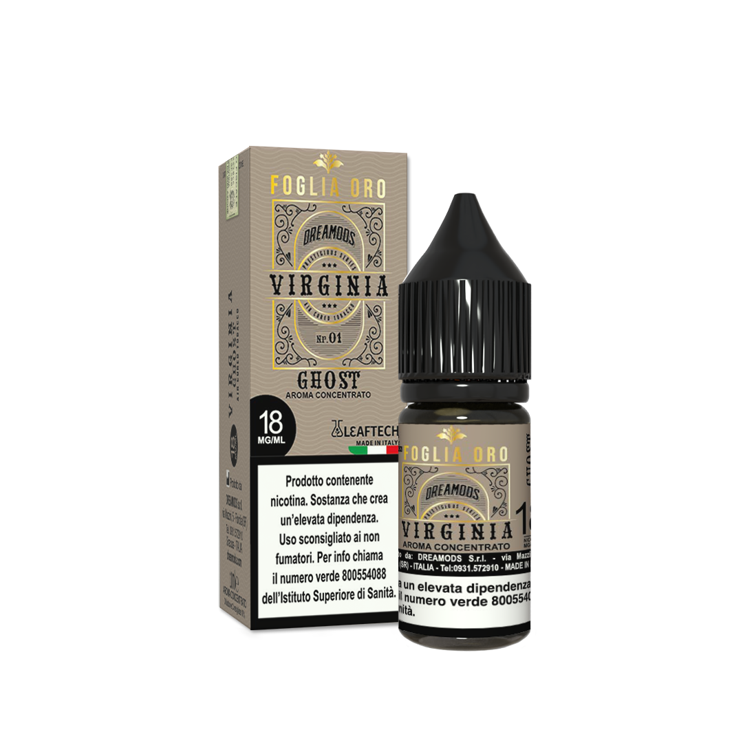 Virginia Foglia Oro Dreamods Aroma Concentrato 10ml