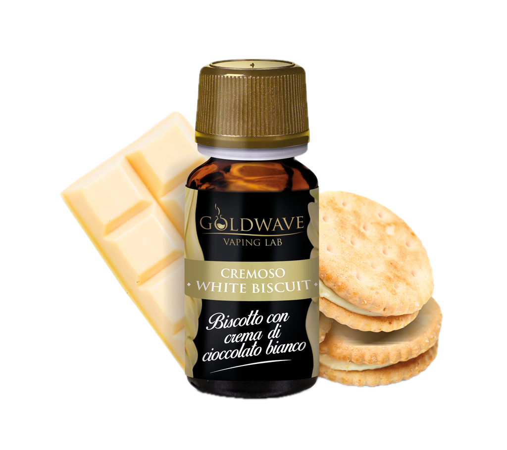 White Biscuit Aroma Concentrato 10ml GOLDWAVE