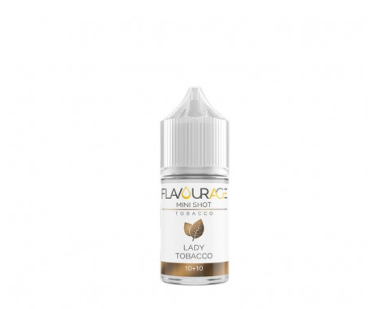 Flavourage Lady Tobacco Mini Shot 10+10 - Nuvola Rossa Vape Shop