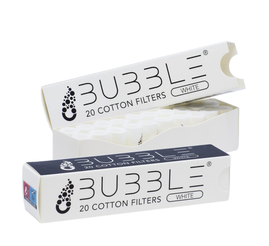 Filtri Cotone Bubble White 20 Pezzi Vaporart