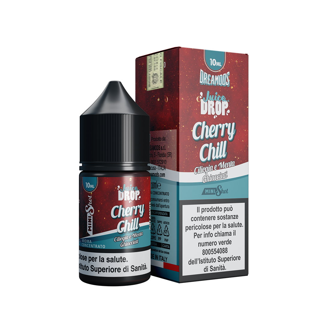Cherry Chill Juice Drop Dreamods Mini Shot 10+10