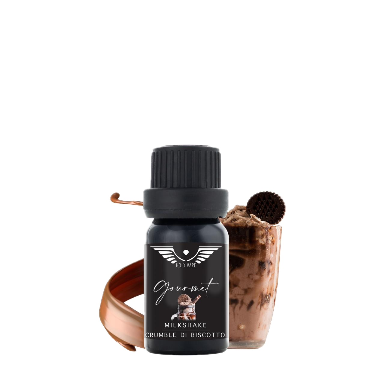 Holy Vape Gourmet Milkshake Crumble di Biscotto Aroma Concentrato 10ml