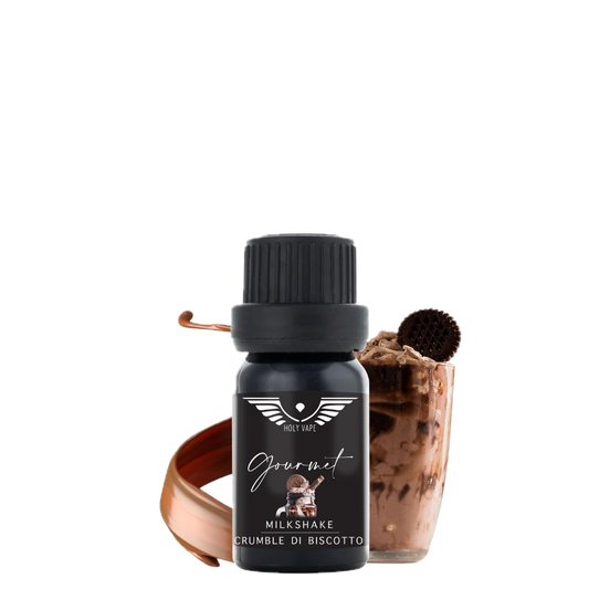 Holy Vape Gourmet Milkshake Crumble di Biscotto Aroma Concentrato 10ml