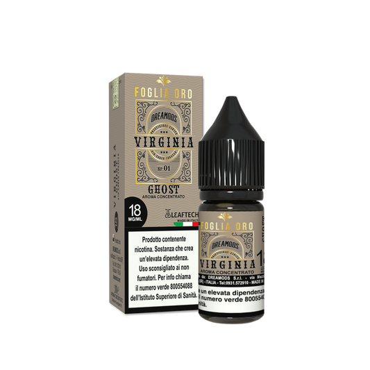 Virginia Foglia Oro Dreamods Aroma Concentrato 10ml