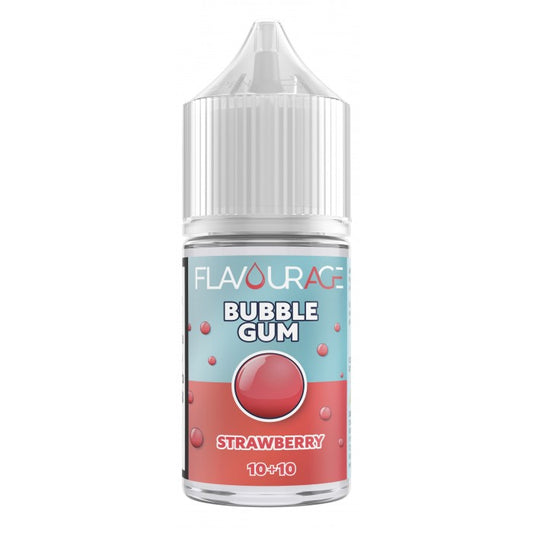 Bubble Gum Strawberry Mini Shot 10+10