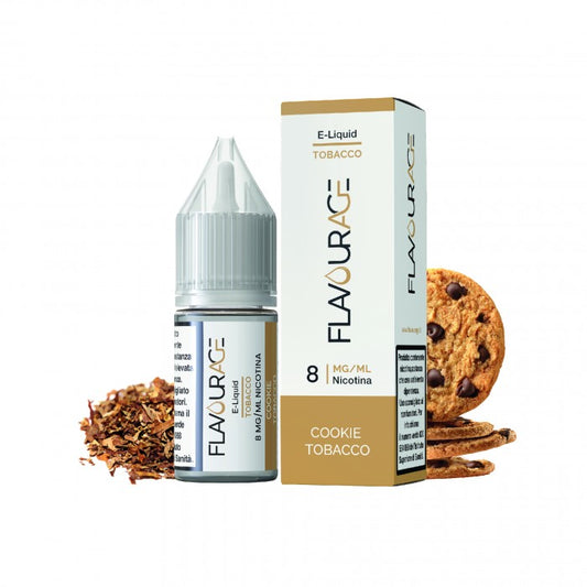 Flavourage Cookie Tobacco Liquido Pronto 10ml