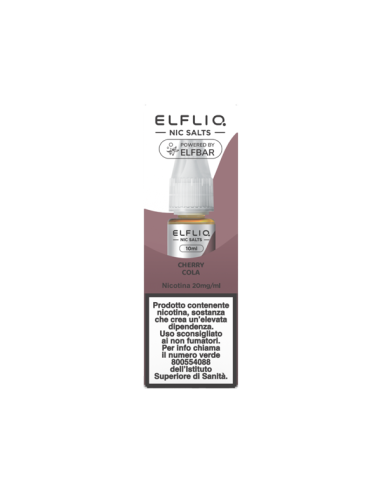 Cherry Cola Elfliq Liquido Pronto 10ml
