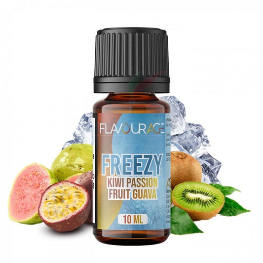 Freezy Kiwi Passion Fruit Guava Flavourage Aroma Concentrato 10ml