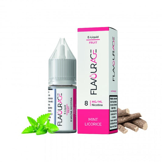 Flavourage Mint Licorice Liquido Pronto 10ml