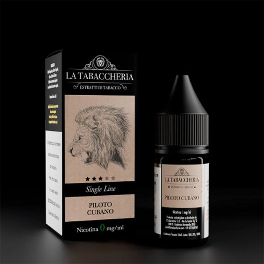 Piloto Cubano Single Line Extra Dry 4POD Liquido Pronto 10ml