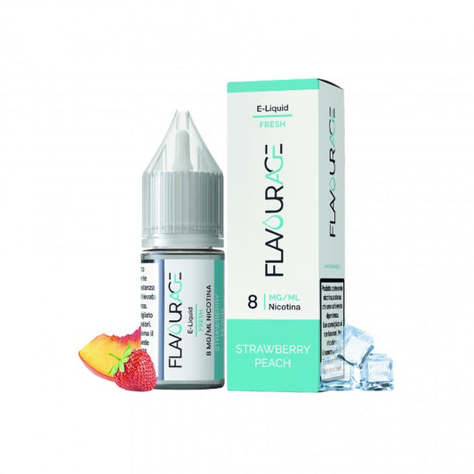 Flavourage Strawberry Peach Liquido Pronto 10ml
