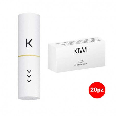 FILTRI COTONE RICAMBIO PER KIWI VAPOR - Nuvola Rossa Vape Shop