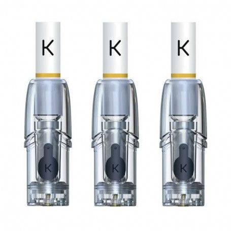 RESISTENZE POD TRASPARENTI CLEAR KIWI VAPOR 3 PEZZI - Nuvola Rossa Vape Shop
